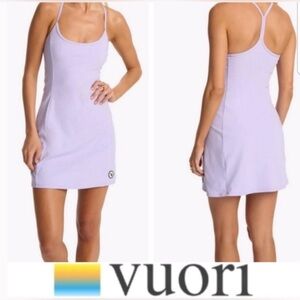 Vuori Light One Shot Tennis Dress, XS, Zinnia Purple